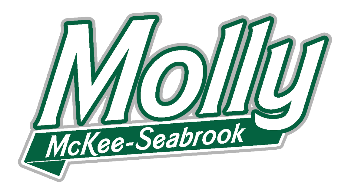 Text logo with text "Molly McKee-Seabrook"