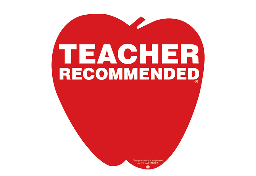MSEA "TEACHER RECOMMENDED" Apple Logo